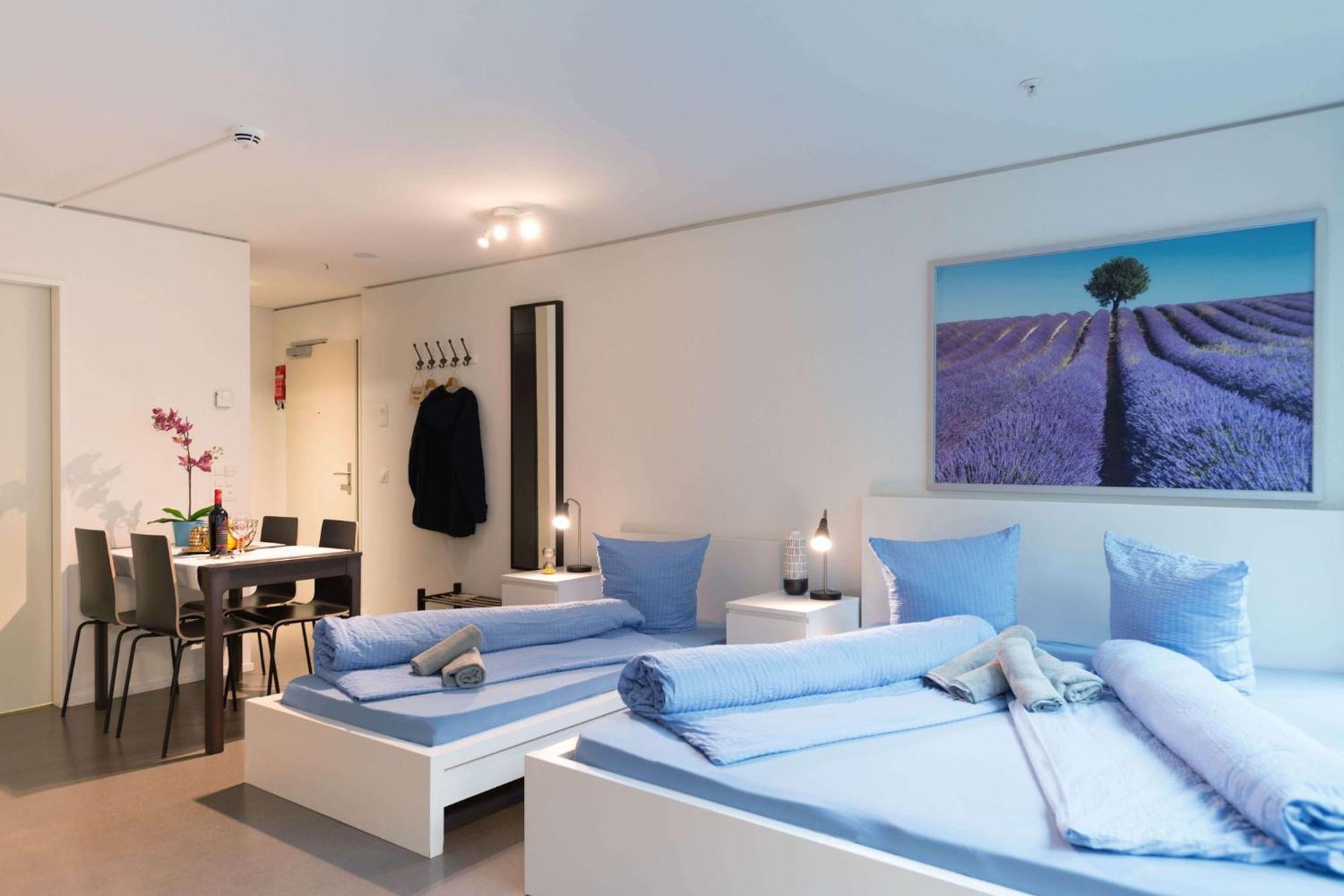 Hitrental Allmend Comfort Studios Lucerne ภายนอก รูปภาพ