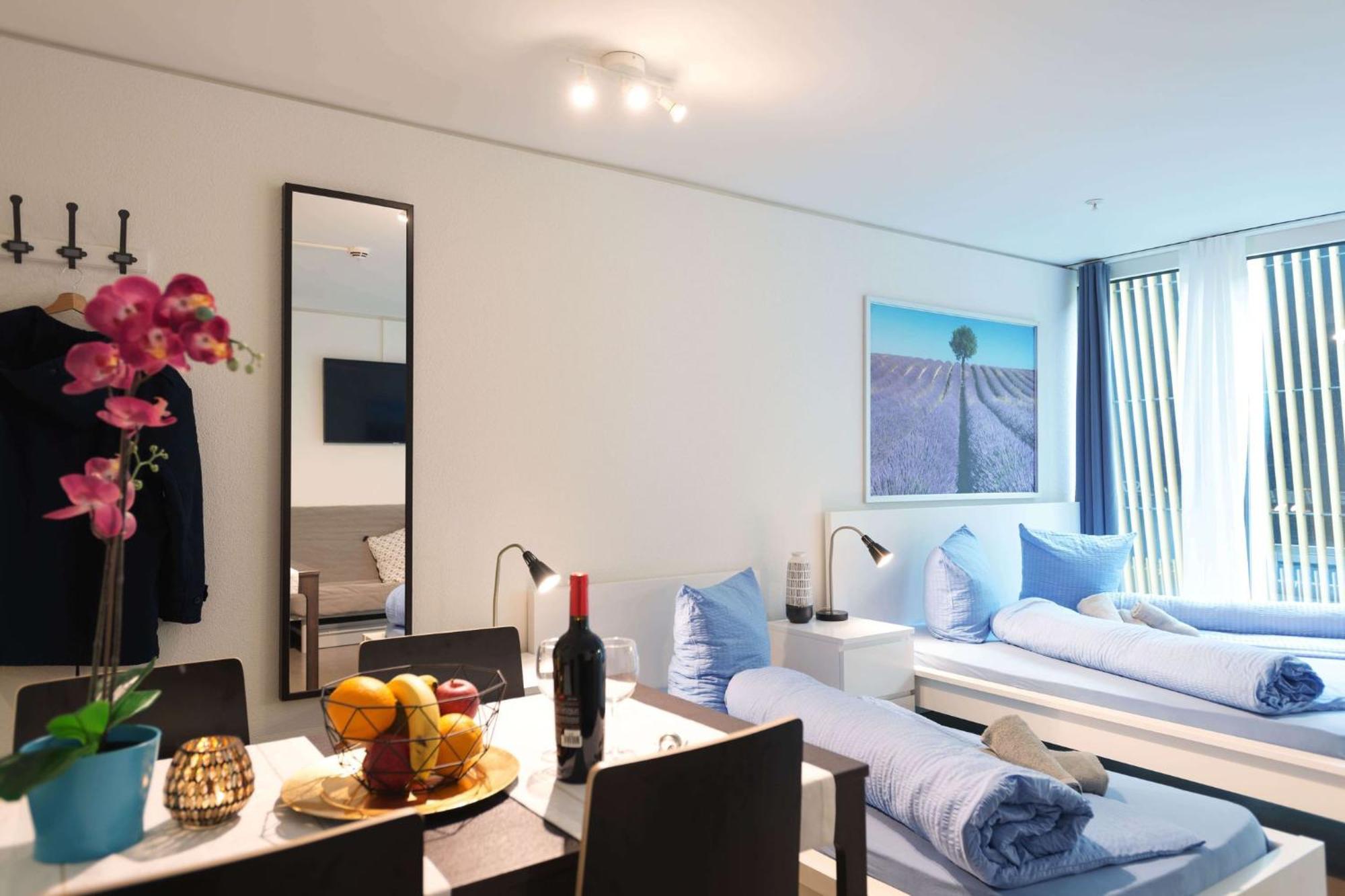Hitrental Allmend Comfort Studios Lucerne ภายนอก รูปภาพ